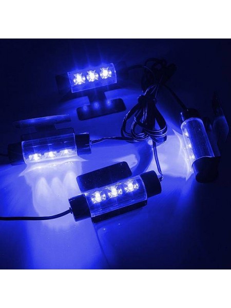 Декоративные LED-лампы для подсветки салона автомобиля