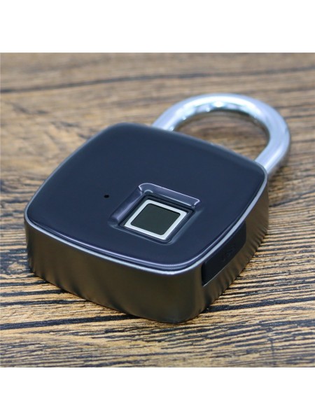 Умный навесной USB замок с отпечатком пальца