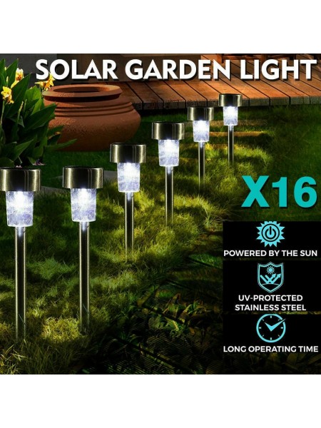 Садовые солнечные LED-фонари (16 шт.)