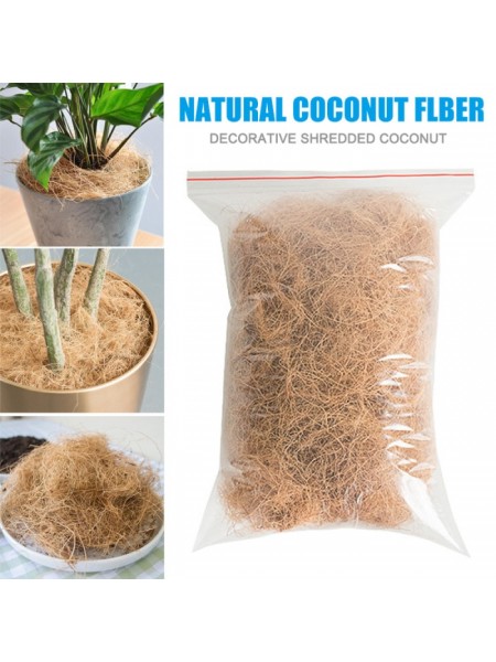 Натуральное кокосовое волокно для комнатных цветов