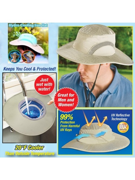 Солнцезащитная охлаждающая шляпа